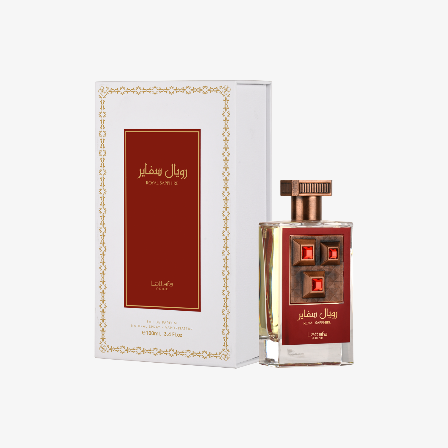 Lattafa Pride Royal Saphire EDP 100ml – packshot