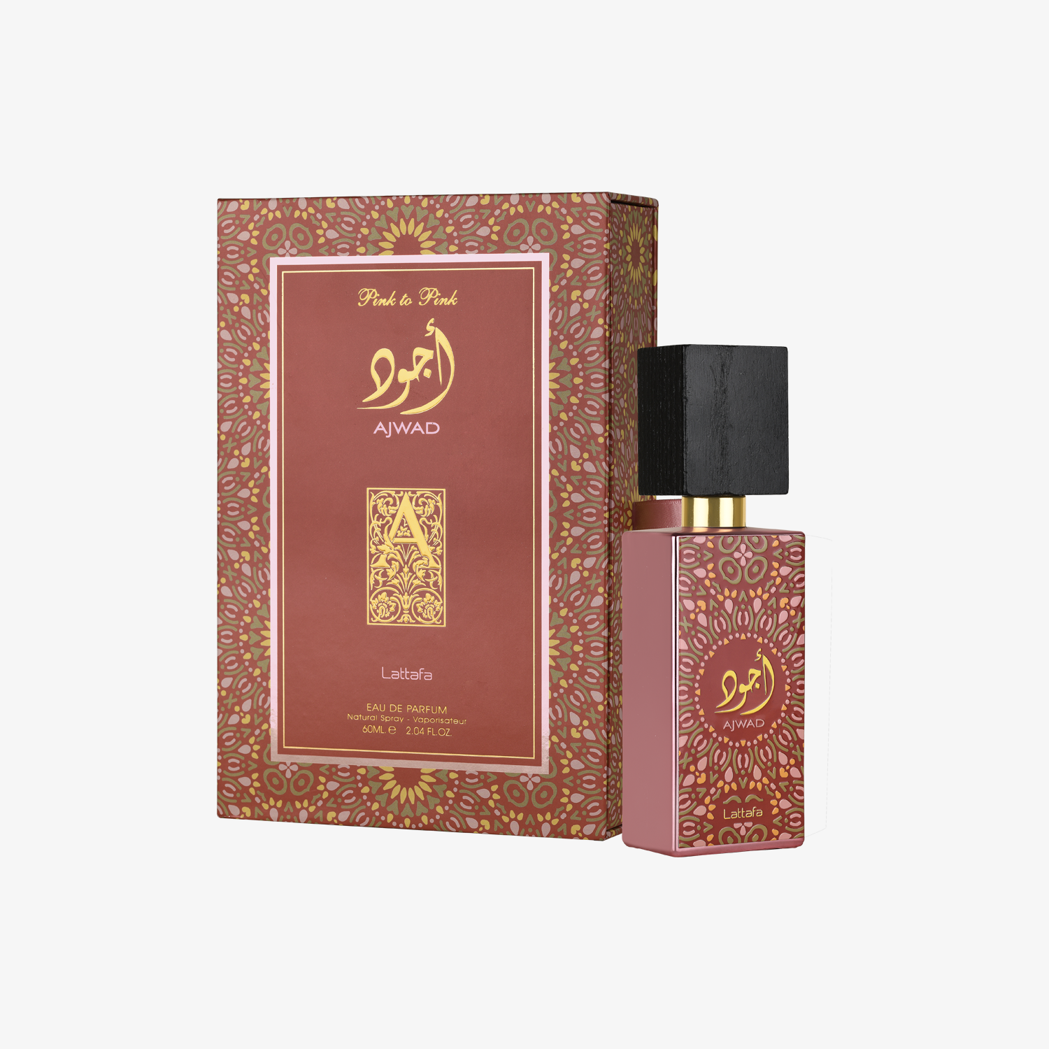 Lattafa Ajwad Pink To Pink EDP 60ml – packshot