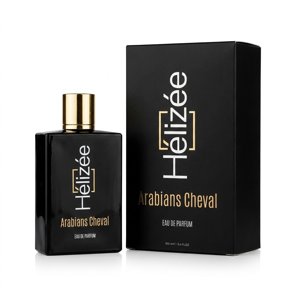 Hélizée Arabians Cheval Eau de Parfum 100ml - flacone e confezione