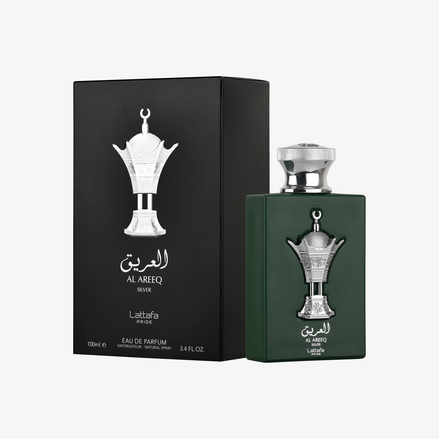 Lattafa Al Areeq Silver EDP 100ml – packshot