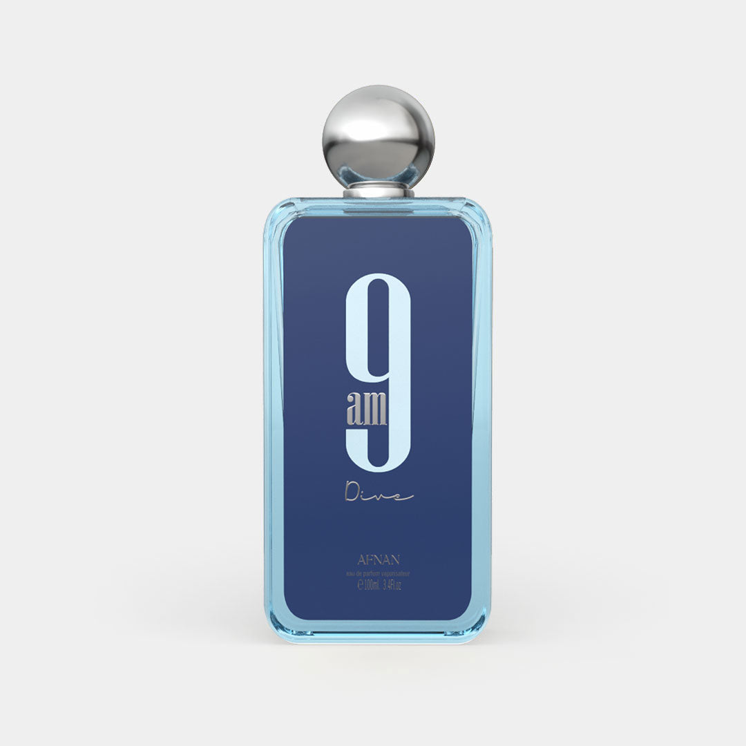 Afnan 9 PM Dive Eau de Parfum 100ml – bottiglia