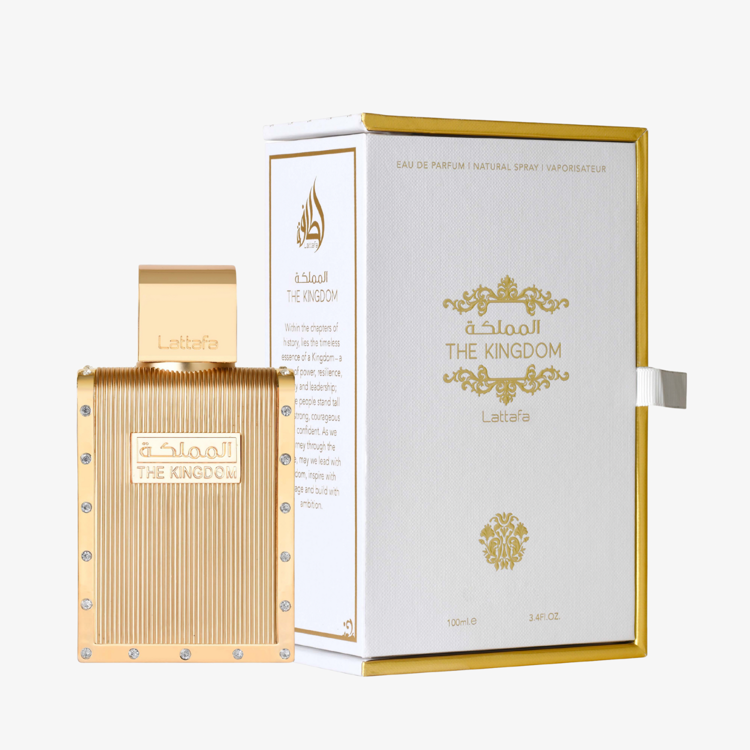 Lattafa The Kingdom EDP 100ml – packshot