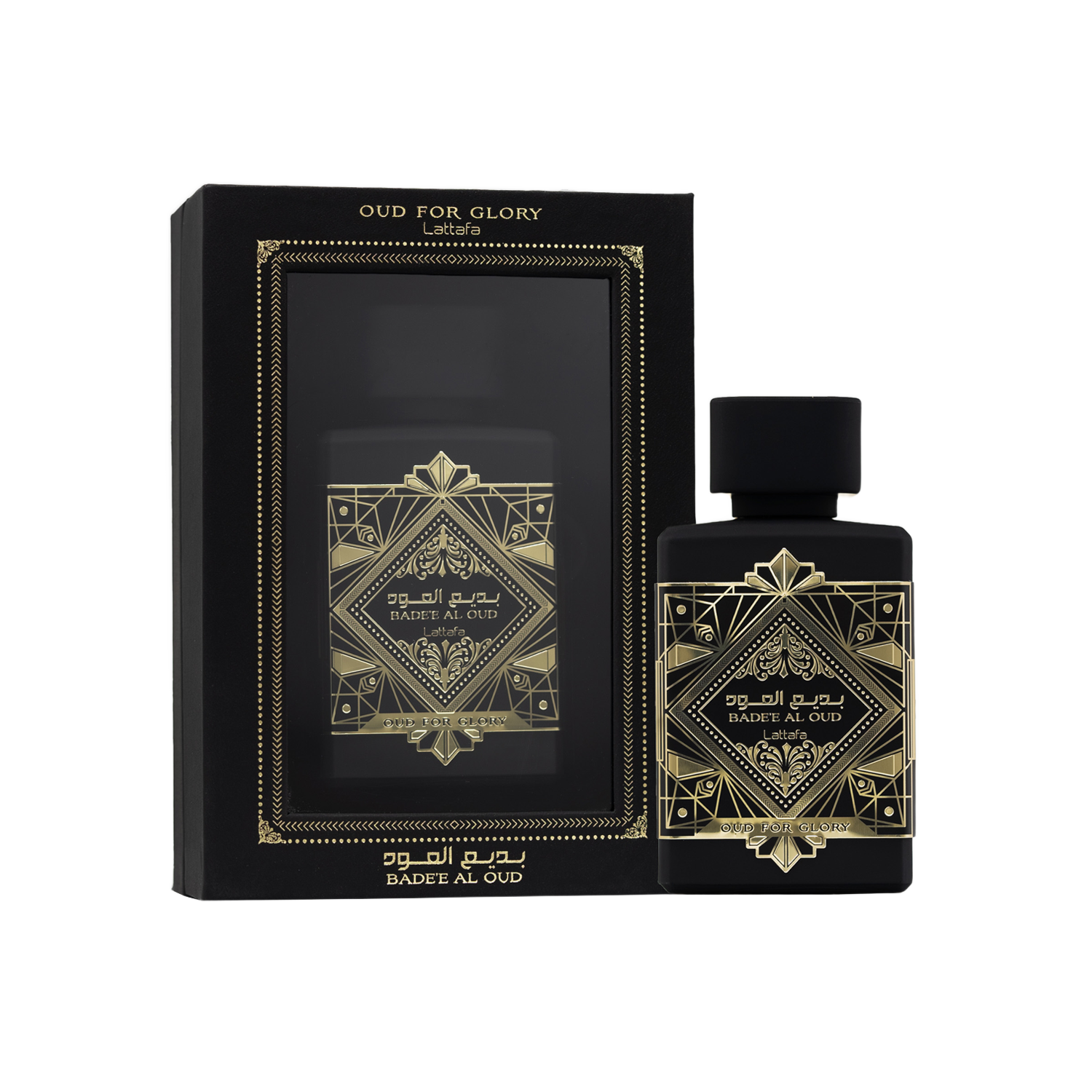 Lattafa Badee Al Oud For Glory Man EDP 100ml – packshot