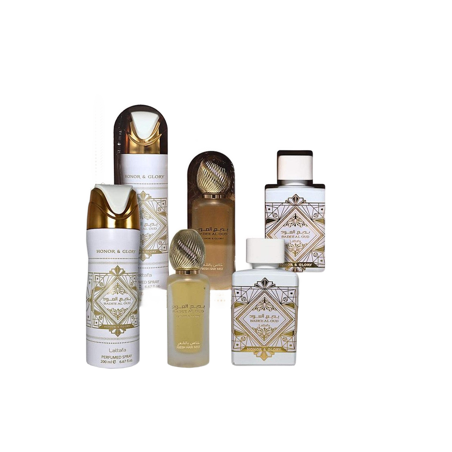 Lattafa Honor & Glory Coffret – packshot